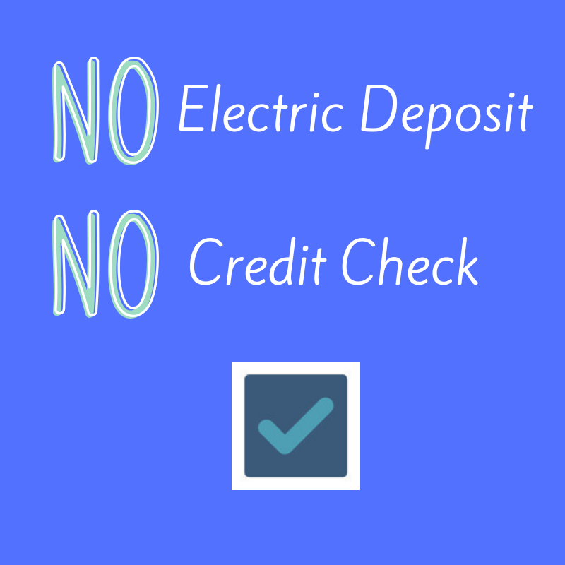 Do light companies check credit?